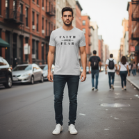 Load image into Gallery viewer, FAITH OVER FEAR Men's T-shirt